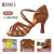 Tea Camel Color[Five Strips]6.5cm Horseshoe Heels