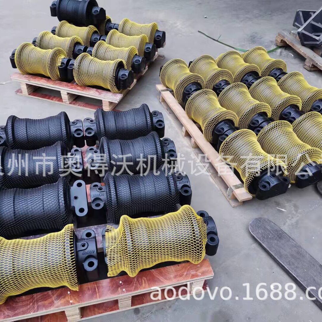 奥得沃石川岛DCH700支重轮打桩机承重轮