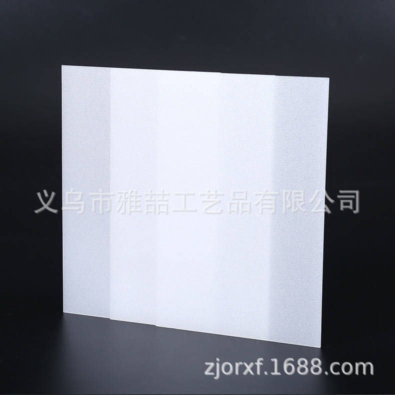 厂家直销板材亚克力扩散板广告板磨砂有机玻璃板制品板哑光跨境