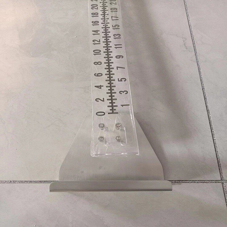 有机玻璃铅尺放射铅尺
