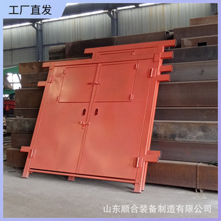 气控式无压风门厂家直供隧道巷道无压风门双向隔风矿用无压风门