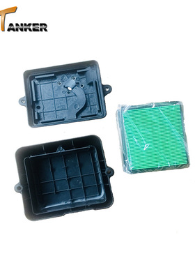 GX100汽油机空滤器156F冲击夯空滤器总成 空滤器外罩可配滤芯