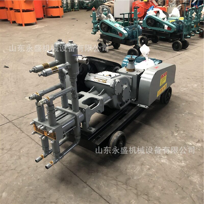四档变量注浆机 双缸双液7.5kw隧道用电动灰浆泵地铁堵漏注浆机