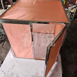 定制铜丝过滤袋法拉第笼铜网片铜网分条紫铜网黄铜网过滤铜丝网布