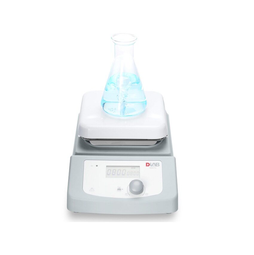 LCD数控6寸方盘磁力搅拌器大龙MS6-Pro 转速1500rpm 5L搅拌量