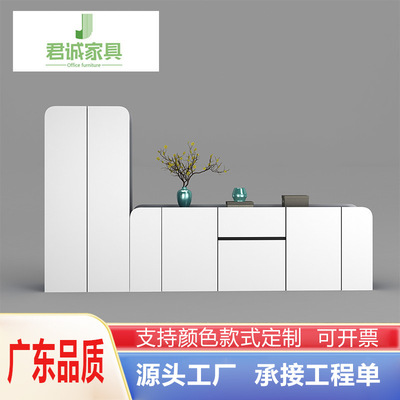 君诚烤漆大容量背景柜