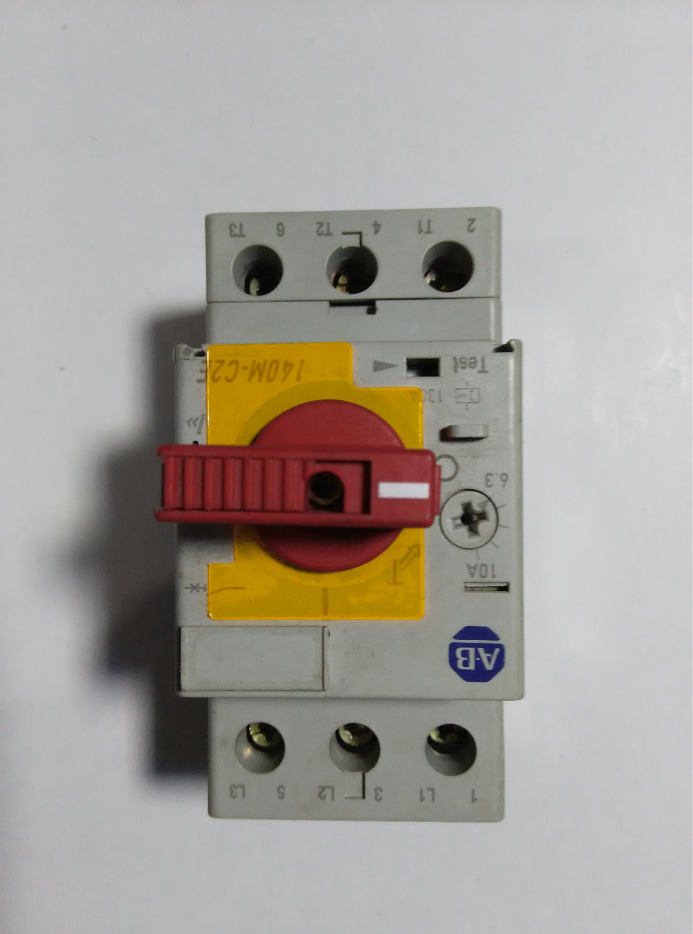 AB 马达保护开关140M-C2E-C10 C 6.3-10A