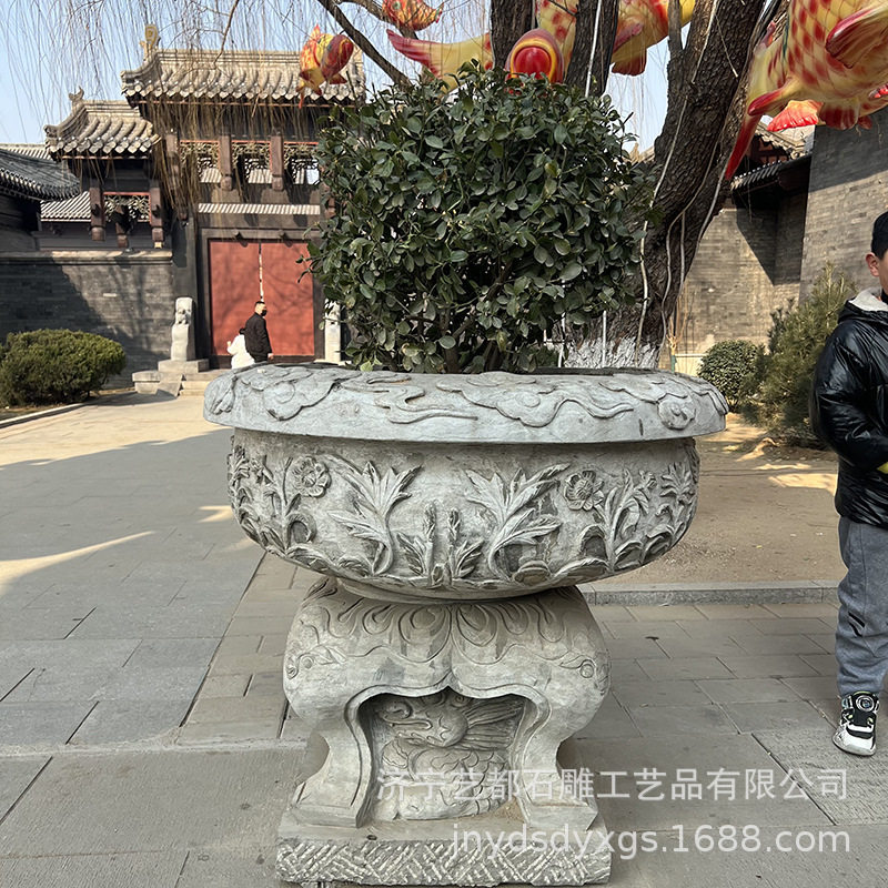 定制青石仿古门海鱼缸质量保证