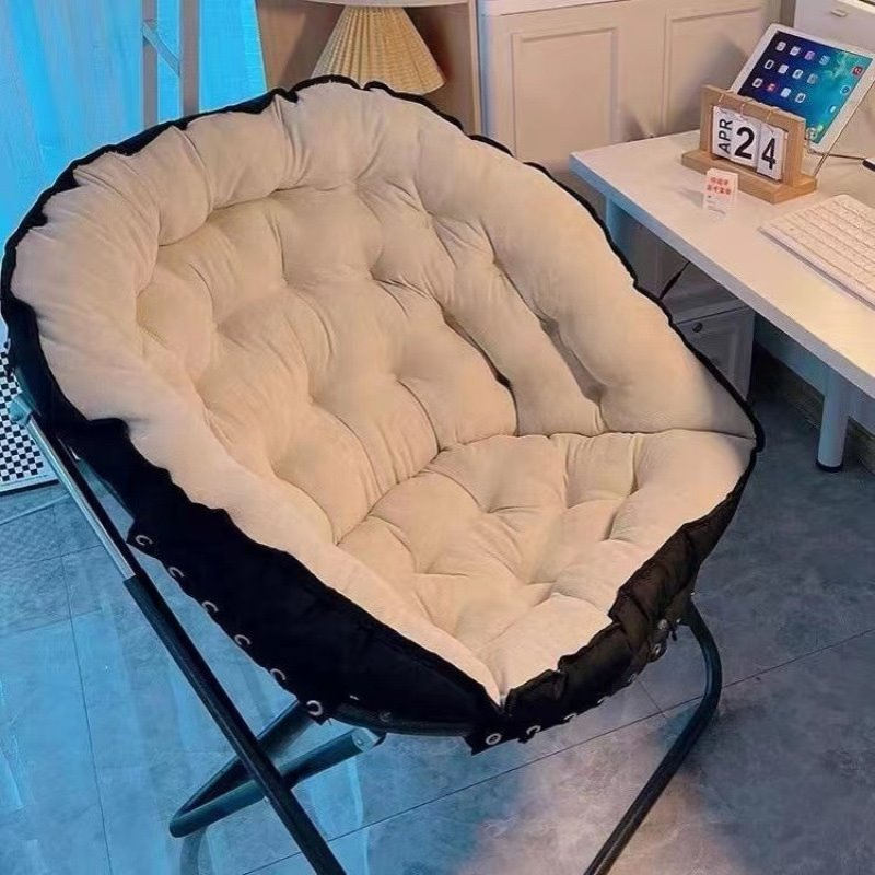 懒人沙发宿舍椅子寝室大学生休闲单人电脑椅书房卧室阳台折叠躺椅