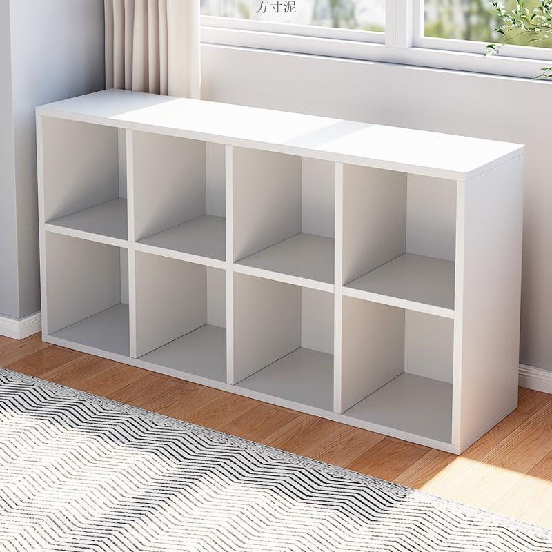 书架置物架儿童落地矮柜学生收纳柜客厅组合格子柜简易储物柜书柜,3C数码配件,其它配件,淘宝优惠券,粉丝福利购,淘宝优惠卷