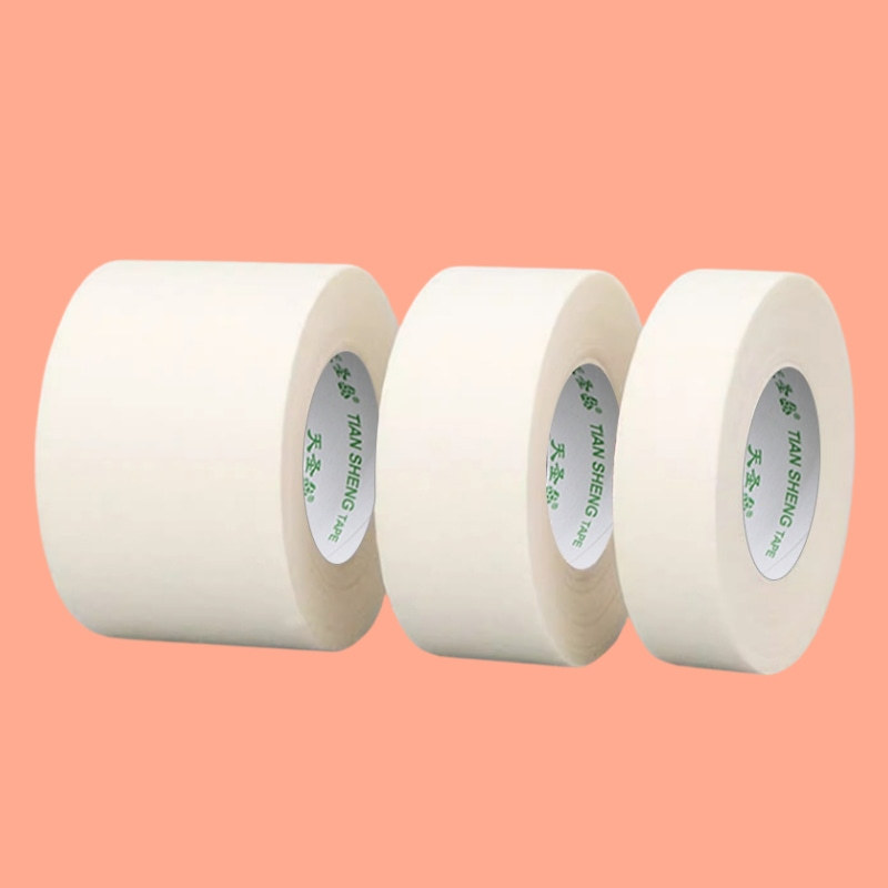 美纹纸胶带批发喷漆无痕纸胶布贴墙用漆固定墙面防水塑料耐磨天圣