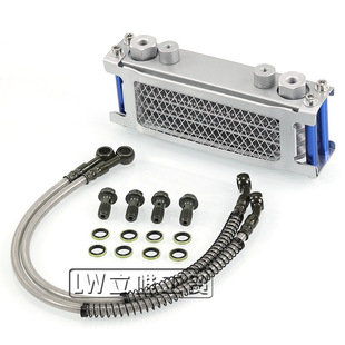 越野摩托车monkey 140cc铝制散热器 bike油冷器猴子车弯梁车机50