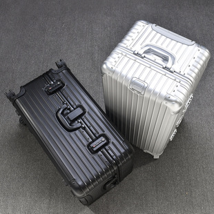 超大容量全铝镁合金旅行箱运动款加厚行李箱男女金属托运箱包32寸