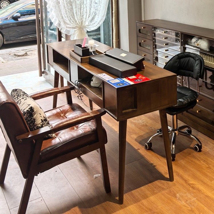 专用椅子椅美甲桌椅套装椅椅中实木沙发美甲美甲师古风美甲店顾客,电子元器件市场,电线扎带/束线带,淘宝优惠券,粉丝福利购,淘宝优惠卷