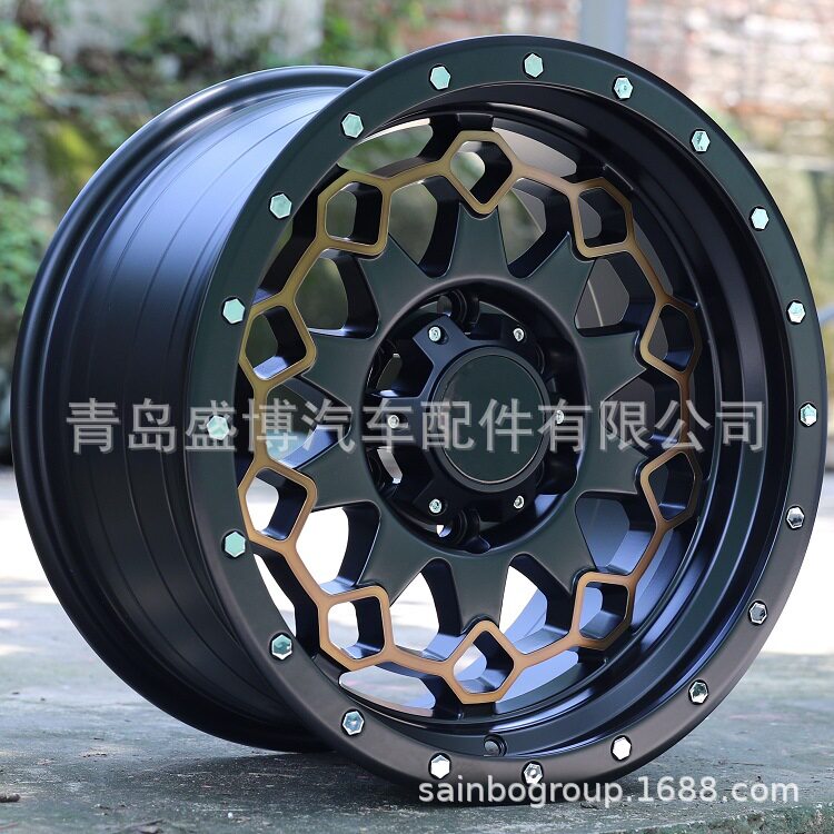 F89L29 17寸 盛博 个性改装越野车四驱车铝合金轮毂轮辋胎铃