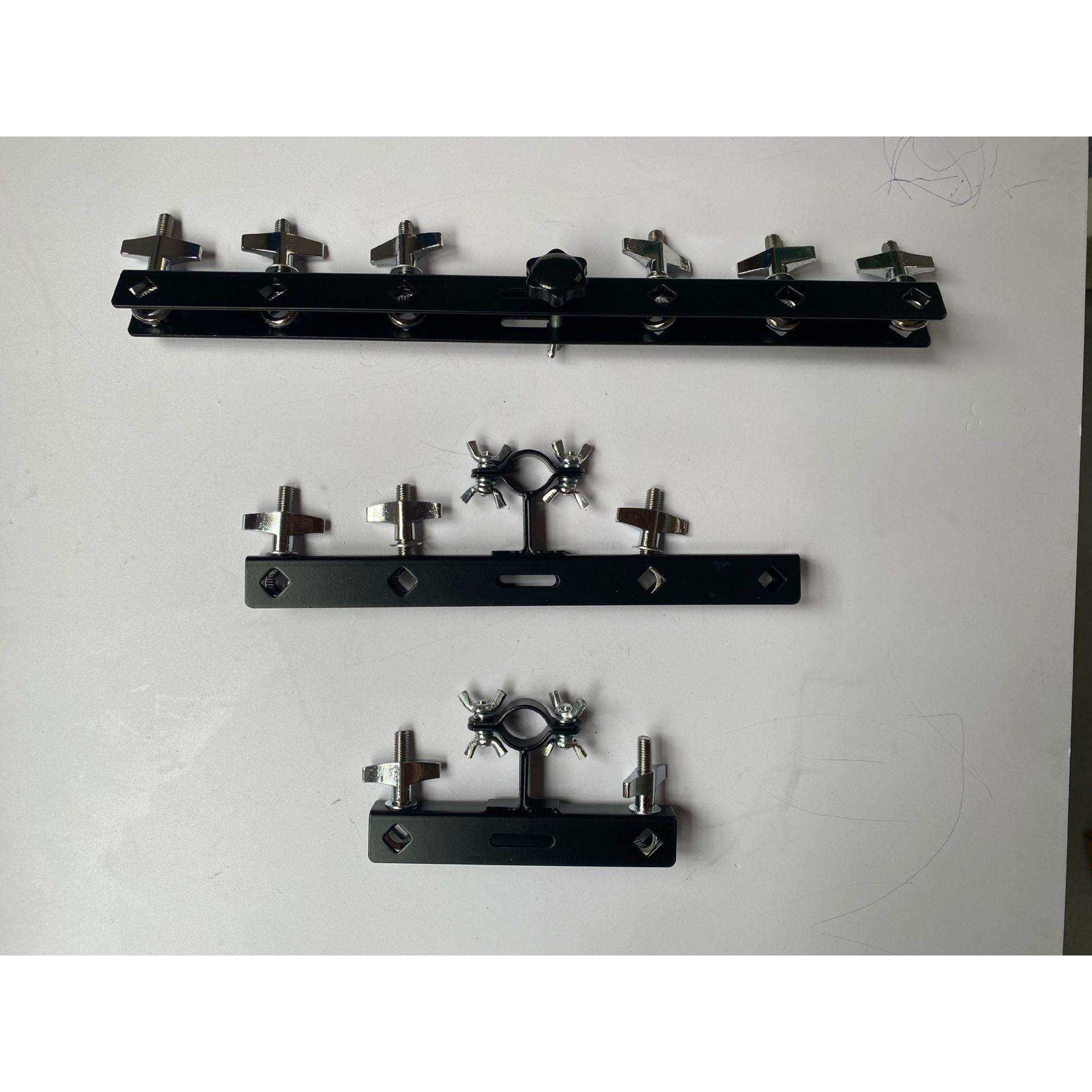 打击乐器多牛铃支架加固款小打击乐器六头架子鼓万用扩展架配件