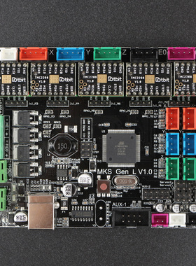 3D打印机配件MKS GEN L V1.0+TMC2208驱动主板套件 Mega2560 R3