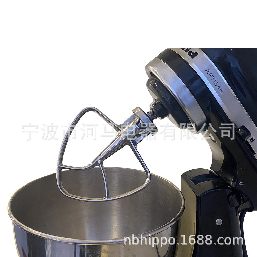 工厂直销For 4.5qt KitchenAid厨宝配件304全不锈钢抛光搅拌头