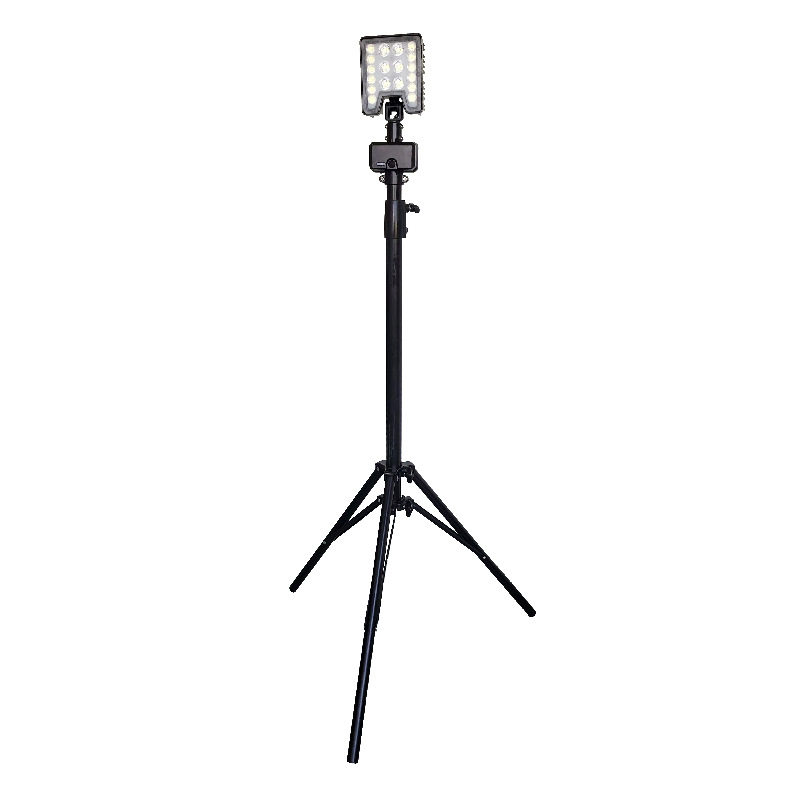 便携式应急照明工作灯 LED可伸缩移动充电落地三脚架灯应急灯具