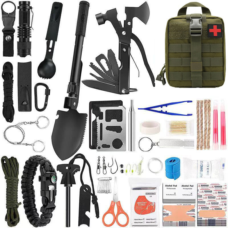 野外求生工具套装露营探险装备