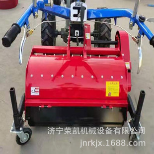 耕整小型手扶秸秆还田机牧草瓜秧秸秆粉碎还田机手扶车还田拖拉机