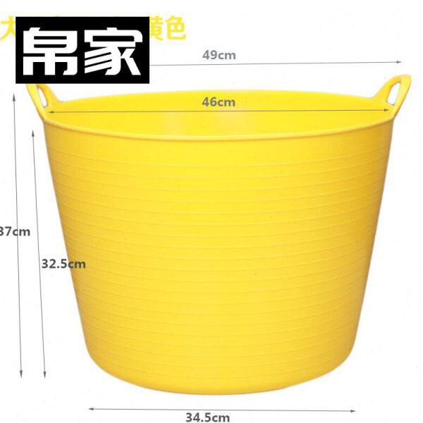大号脏衣篮软桶儿童卧室日式新款洗澡桶家庭用手提篮