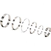 伏兴滚珠自锁式 1150mm1 304不锈钢扎带船用金属捆扎带标牌扎带4.6