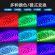 6MM宽LED细灯带5VRGB七彩变色5050贴片相框灯条渐变爆闪KTV氛围灯
