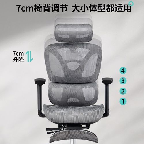 人体工学椅护腰办公椅舒适久坐电脑椅家用书房椅电竞椅子可躺座椅