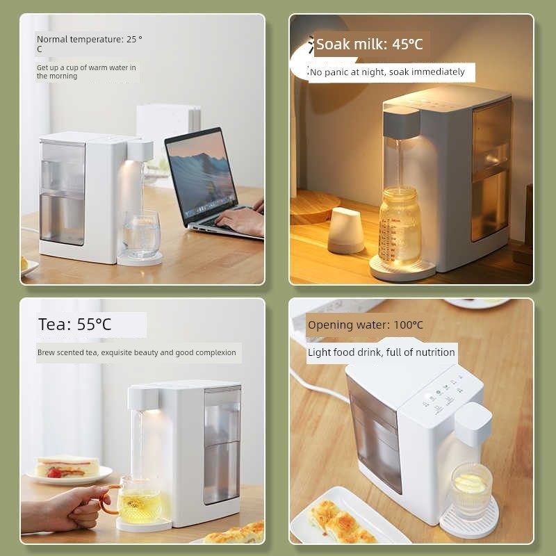 灿富饮水机即热式过滤迷你网红台式家用过滤电烧水壶茶吧机自动,厨房电器,台式净饮机,淘宝优惠券,粉丝福利购,淘宝优惠卷