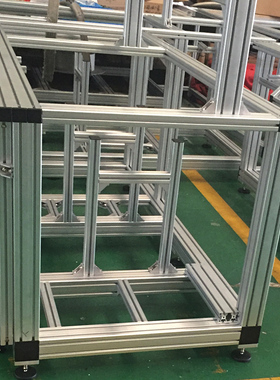 NIMO工业铝型材铝合金工作台铝材流水线I方管铝型材50100W欧标