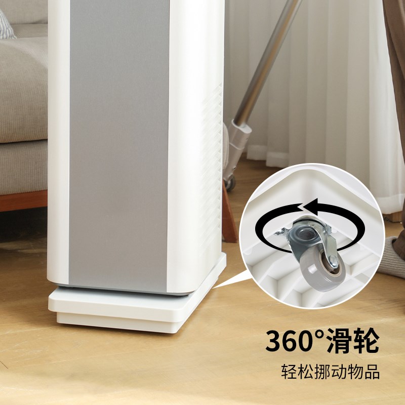 霜山平板车小推车万向轮移动花y盘托盘塑料长方形盆栽绿植底座带