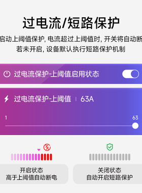 4G智能空开断路器手机远程控制空气开关重合闸循环定时大功率63A