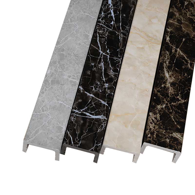 加宽浴室挡水条淋浴房基石卫生间一字型PVC仿大理石干湿分离隔水