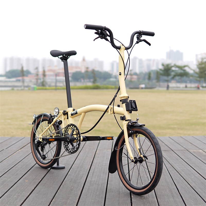 2024款MINT国产小布折叠车BOB six 小轮车mint便携学生车 6速7速