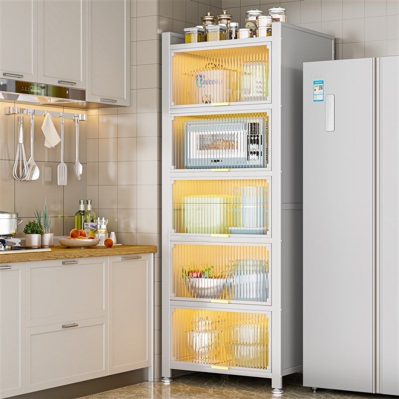 厨房电器柜落地多层置物架收纳储物柜多功能橱柜锅碗架夹缝餐边柜,厨房/烹饪用具,微波炉置物架,淘宝优惠券,粉丝福利购,淘宝优惠卷