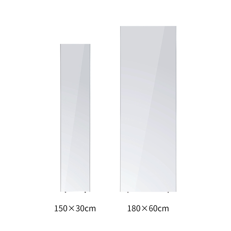 霜山壁挂式全身镜家用穿衣落地镜宿舍挂墙全身镜卧室化妆贴墙镜子