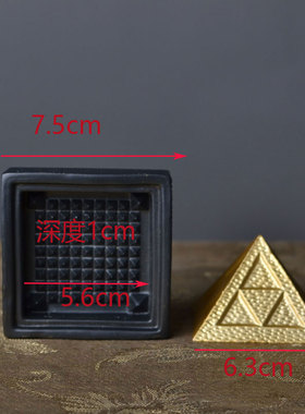 个性古埃及胡夫金字塔q模型创意小摆件家居装饰工艺品首饰盒礼品
