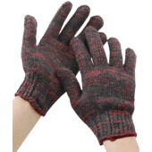 手套劳保耐磨加厚工作棉纱棉线白色机修J模具机械防护防滑男线手