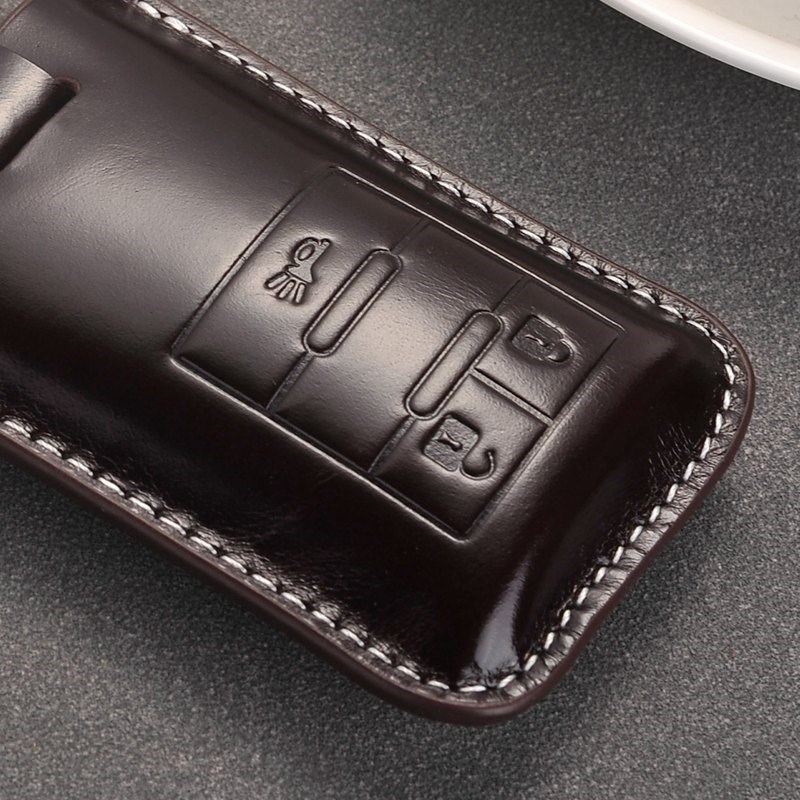 雪佛兰科帕奇车钥匙套真皮2015 C16 17年款科帕奇智能遥控包纯皮