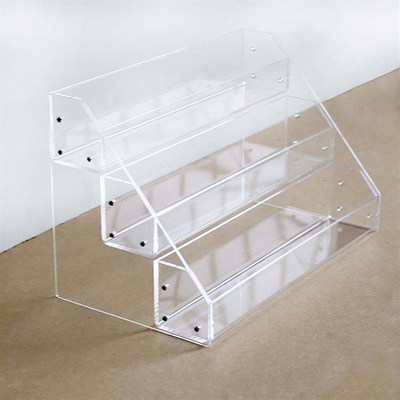 亚克力香水架收纳盒化妆护肤品多层置物架梳妆Q台阶梯型整理展示