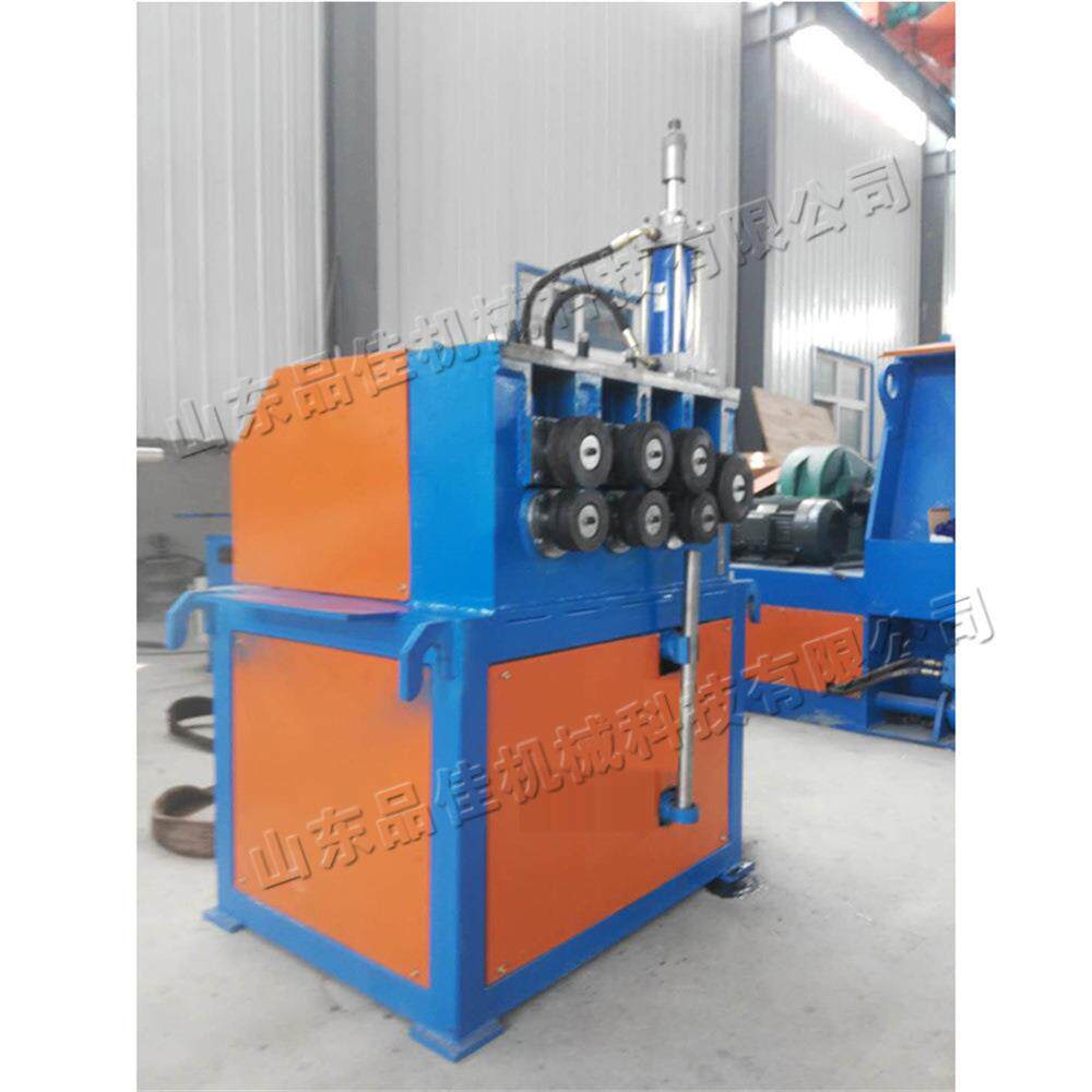 金属圆管方管盘圈机 小型三轴螺旋盘管机 异形扁钢管材弯圆弧机