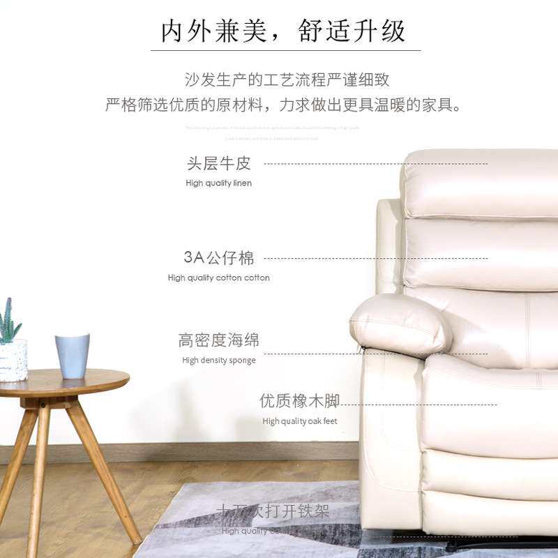 家庭影院科技布仿皮沙发单人美甲会所4S店VIP室懒人沙发躺椅