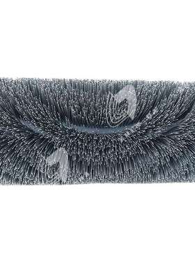 振达道路宝5000主刷 大型道路清扫车刷辊灰色PP波纹丝道路