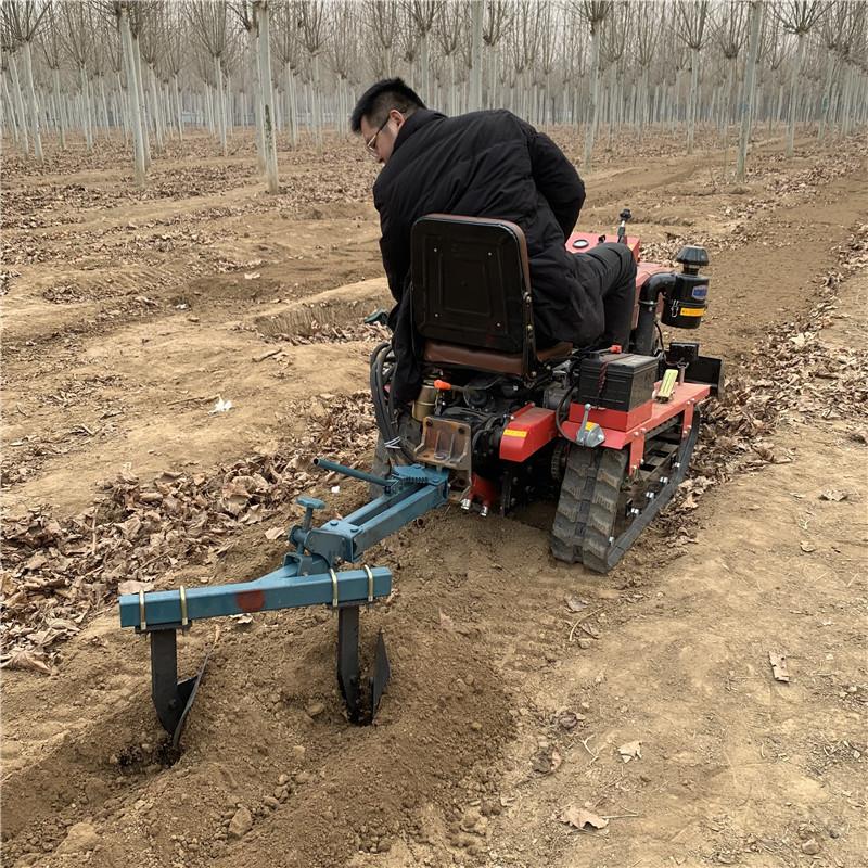多功能履带旋耕机 农用耕田机 小型耕田机 家用水田犁地翻土机