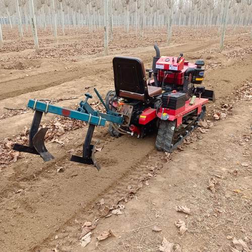 多功能履带耕地机大棚开沟起垄机玉米播种机除草犁地翻土机