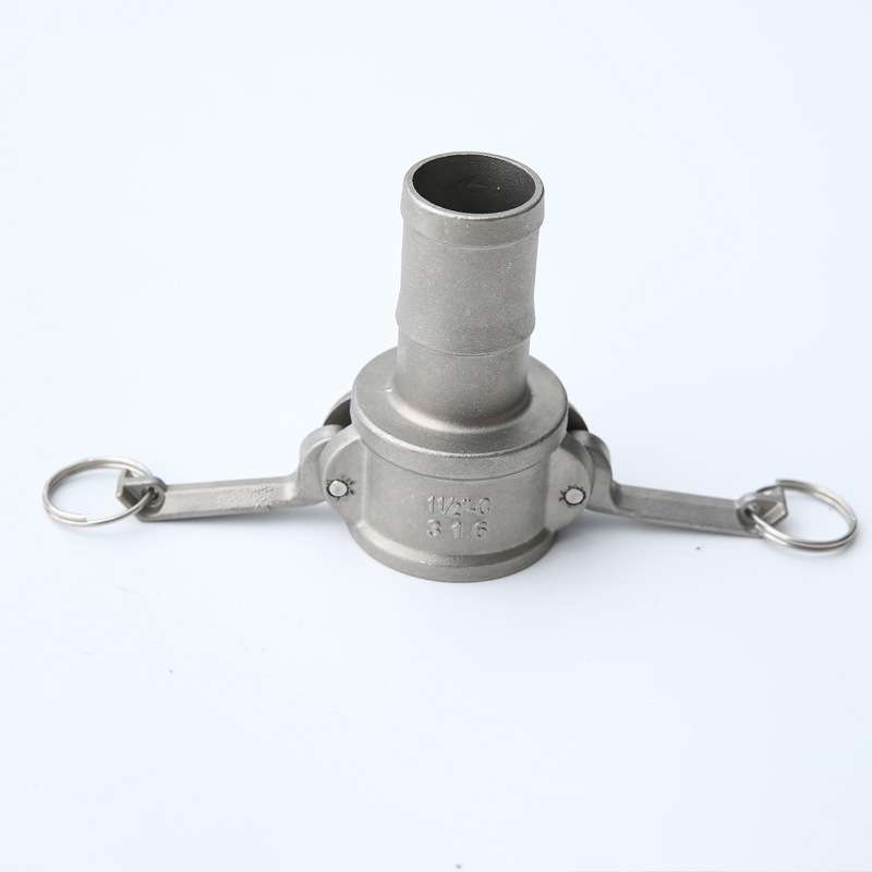 不锈钢快速接头304/316C型头母头阴端工业皮管油罐车接头DN15-200