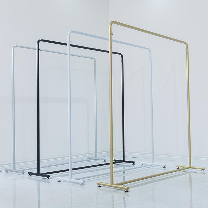 新疆包邮服装店展示架落地式女装店挂衣架童装店地摊架直播简约货