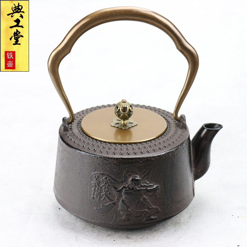 典工堂铁壶仿日本南部铸铁壶忠义生铁壶 烧水壶 茶具茶壶特价批发