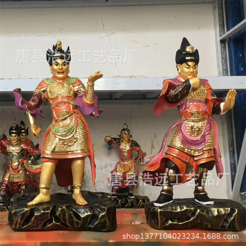 铸造道家神仙玻璃钢雕塑 狐仙十二宫辰二十诸天 济公神像做工精美